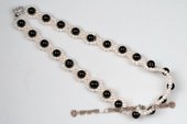 Pn555 Hand Knitted Freshwater Pearl Bridesmaid Necklace